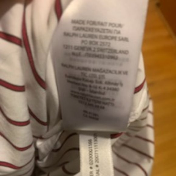 Long Sleeve Lauren Ralph Lauren 100% Cotton Dressy Shirt NWT - Picture 11 of 11